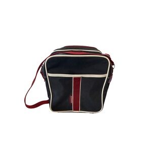 Vintage y2k Samsonite Crossbody Shoulder Bag Trim Adjustable Strap Travel casual